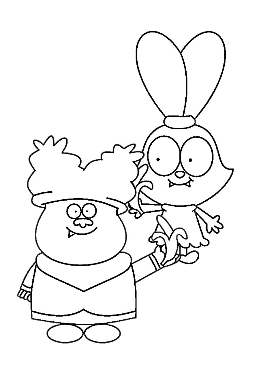 Desenho de Chowder para colorir