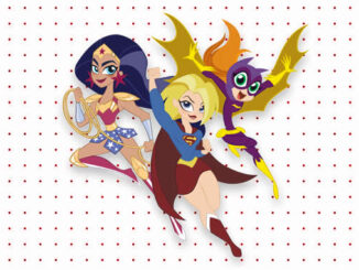 Desenhos de DC Super Hero Girls para colorir