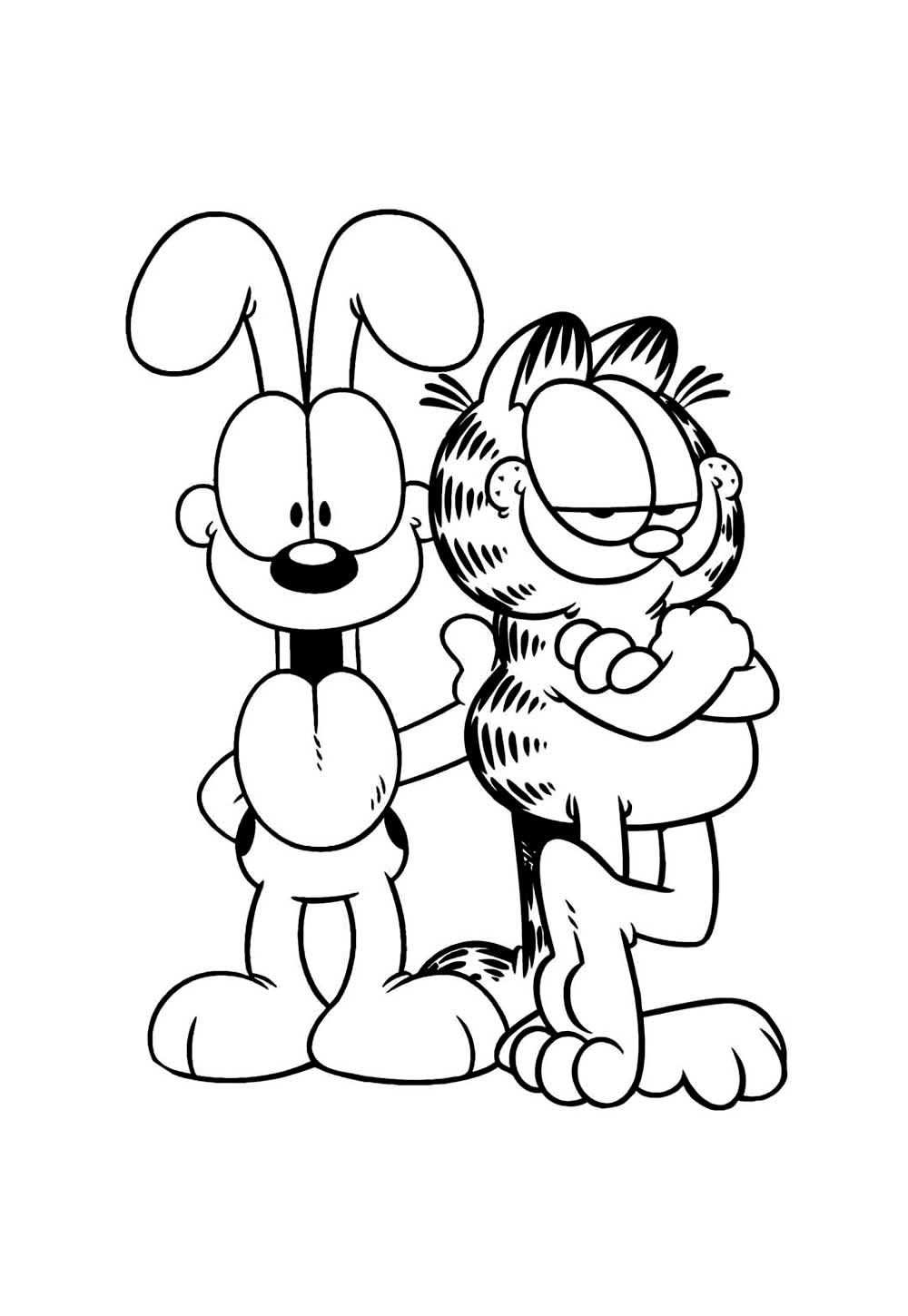 Desenho de Garfield