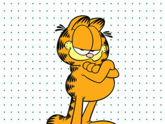 Desenhos de Garfield para colorir