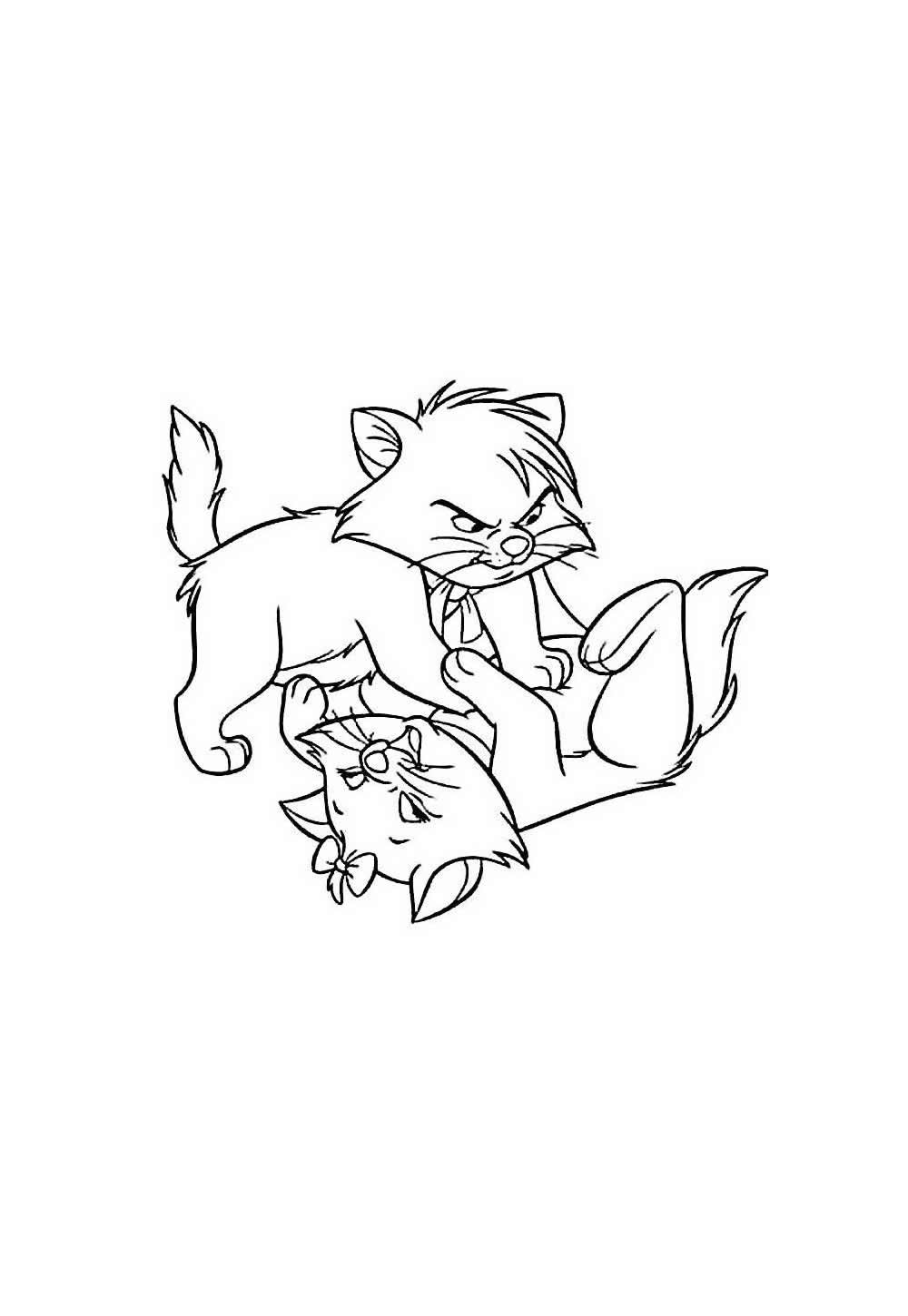 Desenho Gatinha Marie