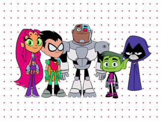 Desenhos de Jovens Titãs para colorir