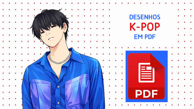 Desenhos de K-Pop em PDF