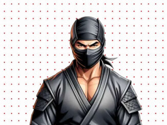 Desenhos de Ninja para colorir