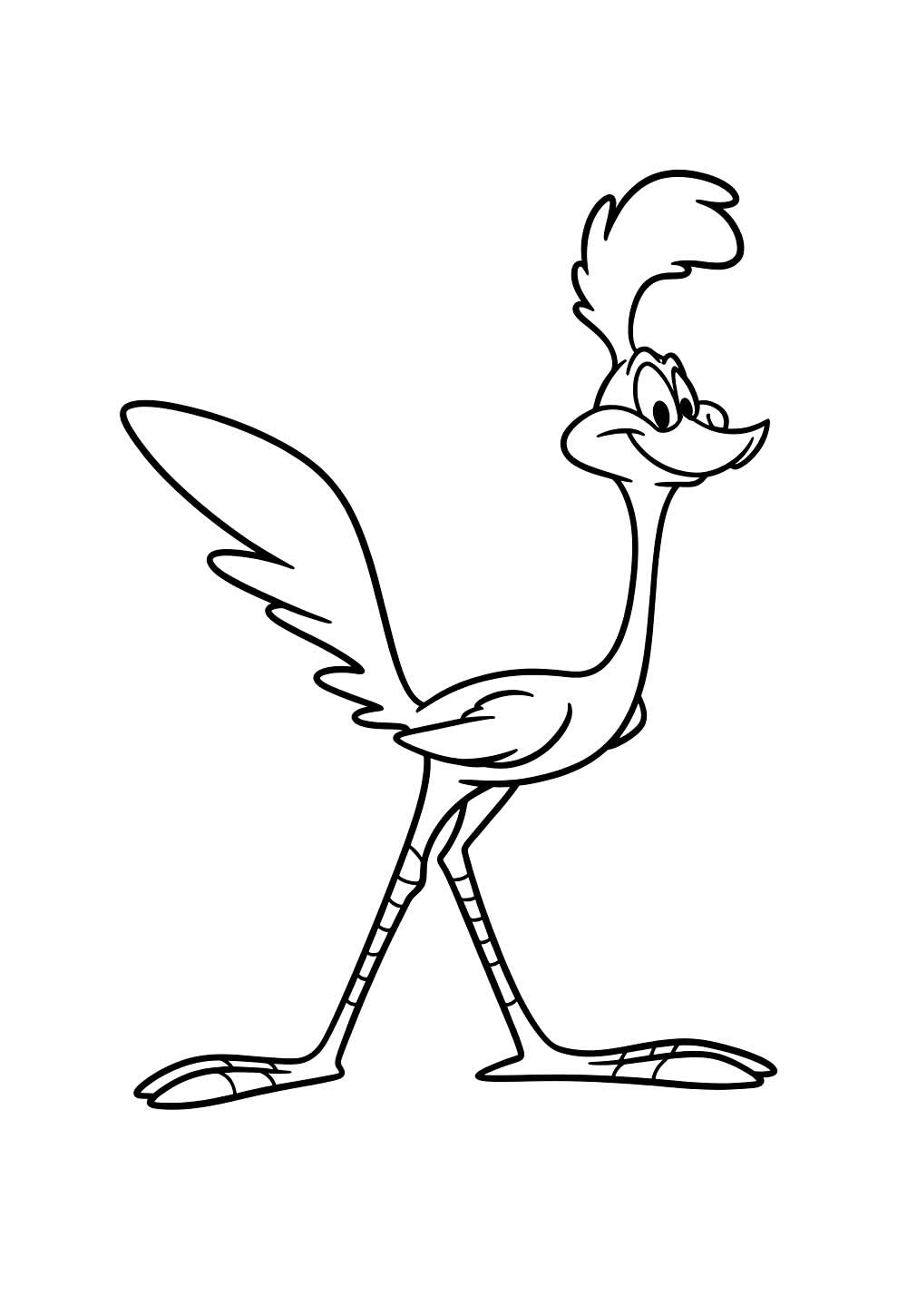 Papa-Léguas para colorir