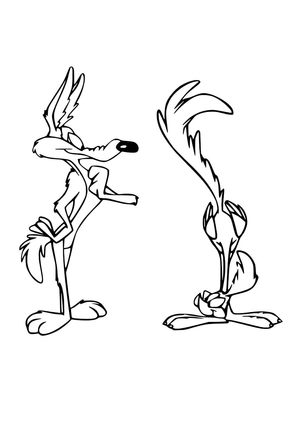 Desenho de Papa-Léguas para colorir