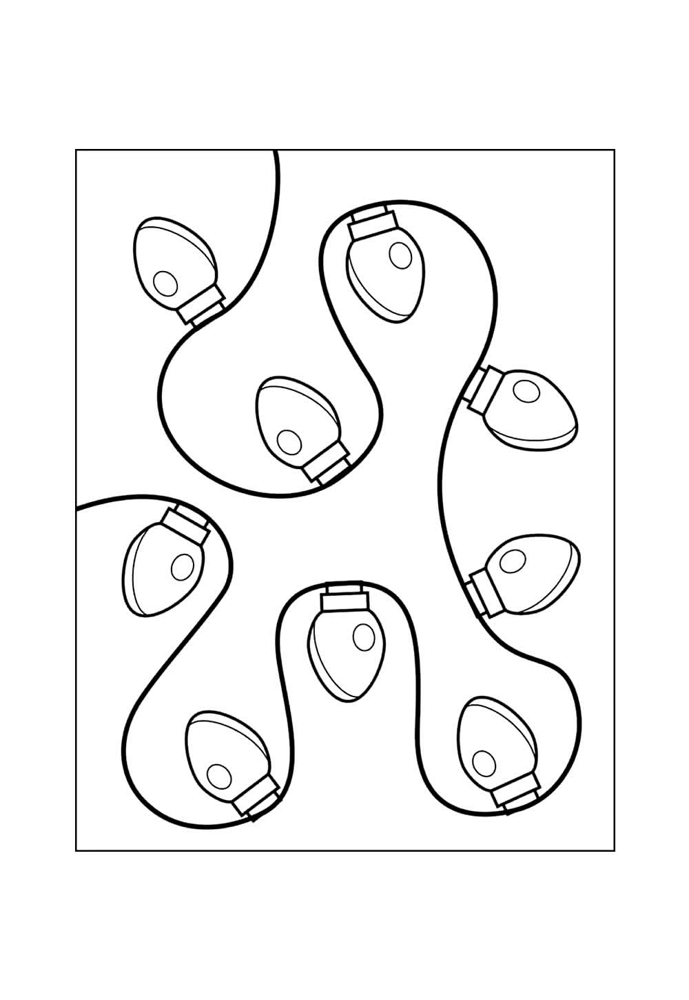 Desenho de Pisca-Pisca para colorir