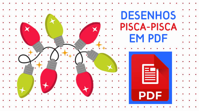 Desenhos de Pisca-Pisca em PDF
