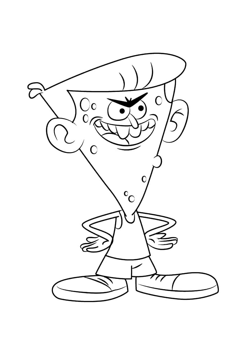 Desenho do Titio Avô para colorir