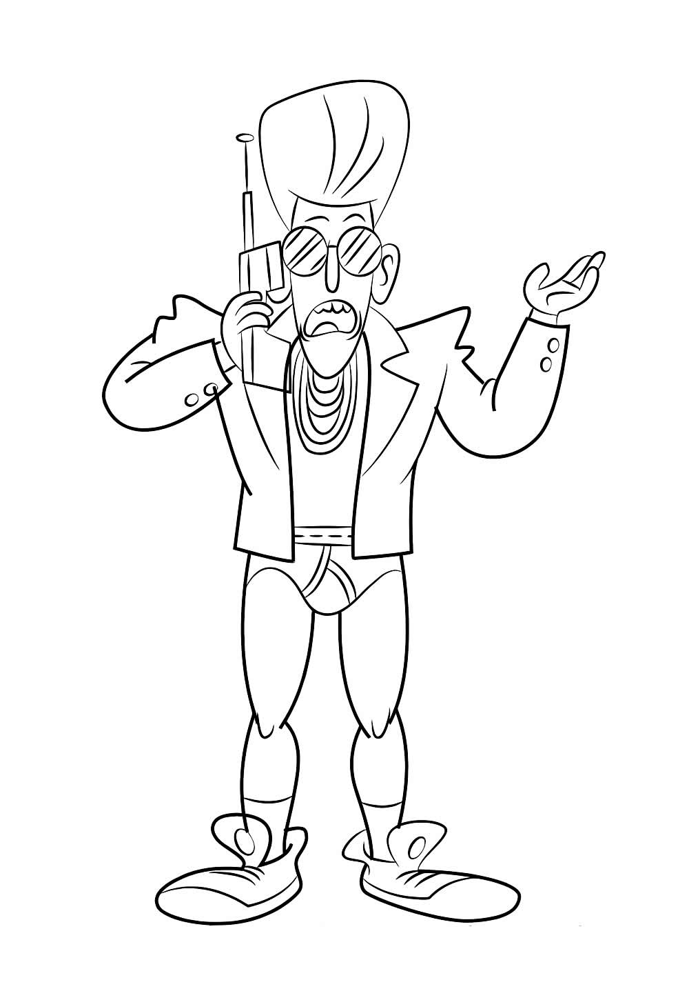 Desenho do Titio Avô para pintar