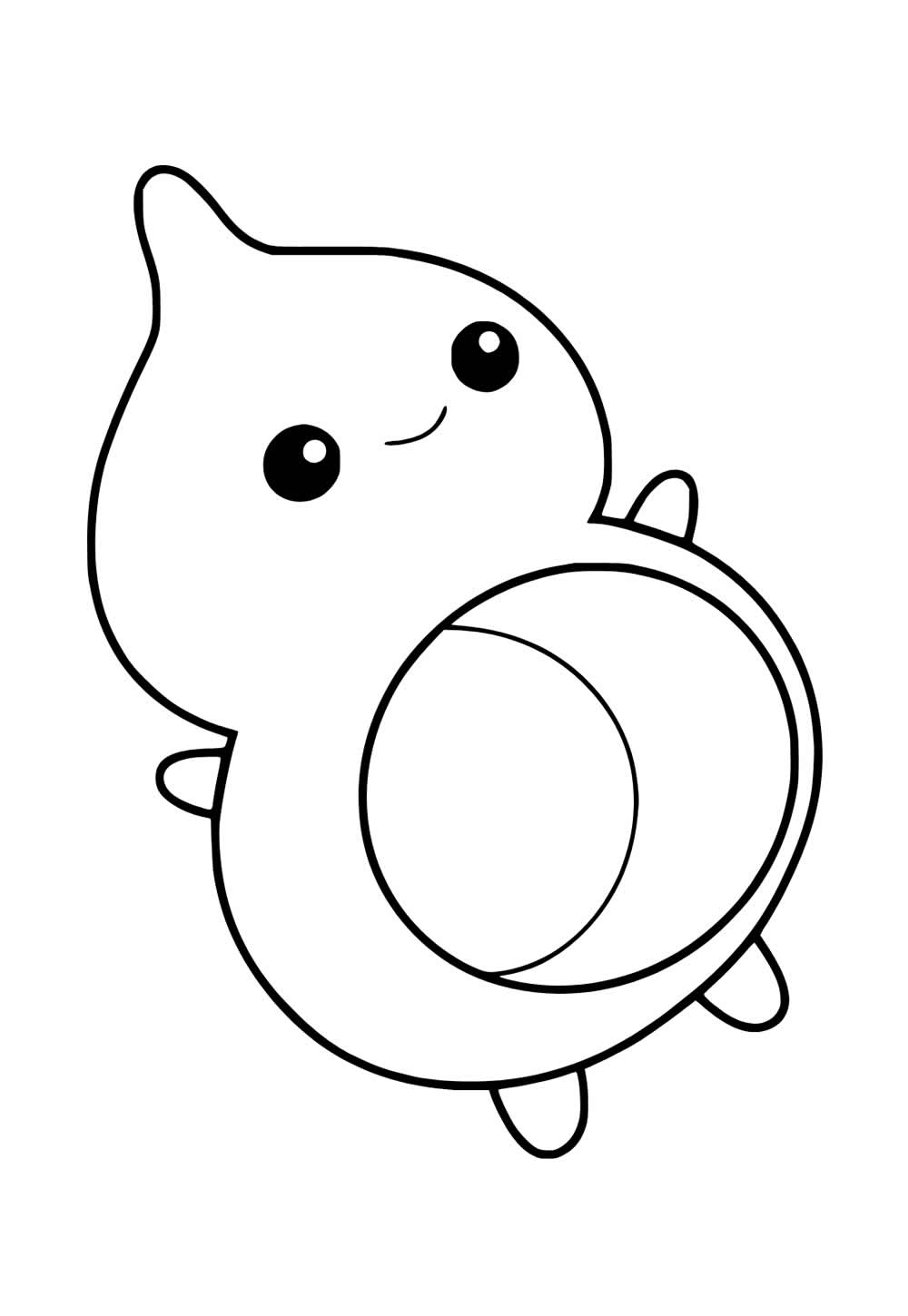 Desenho de Vera e o Reino do Arco-íris para pintar