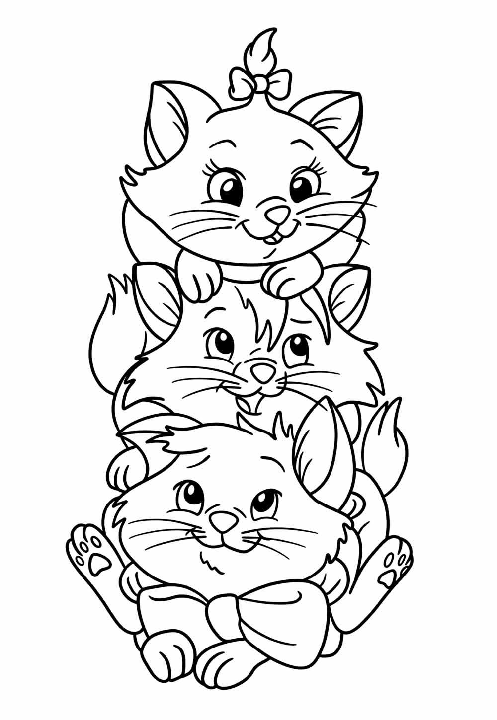 Desenhos de Aristogatas