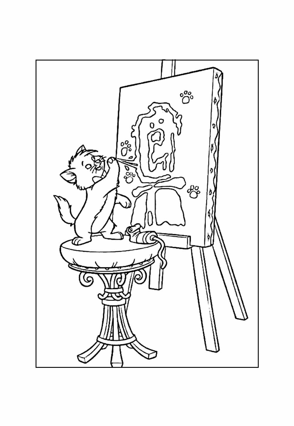 Desenhos de Aristogatas