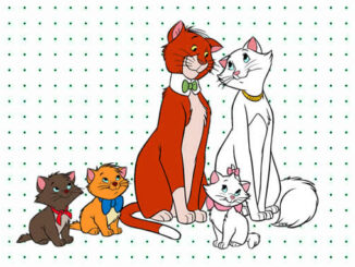 Desenhos de Aristogatas para colorir