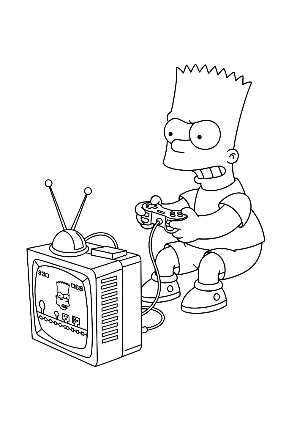 Desenhos de Bart Simpson