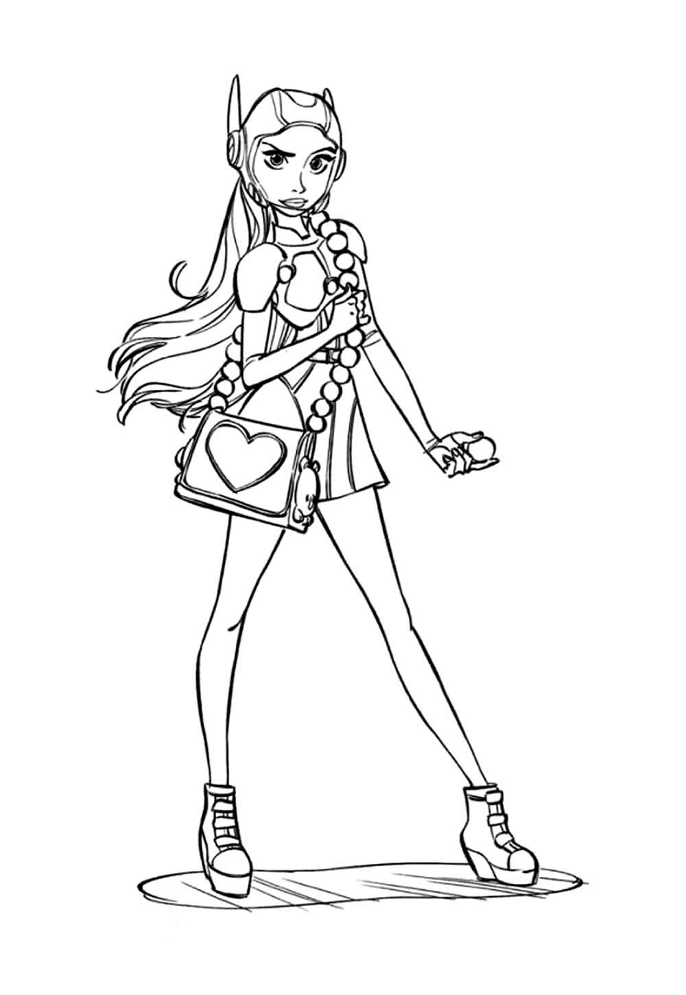 Operação Big Hero para pintar