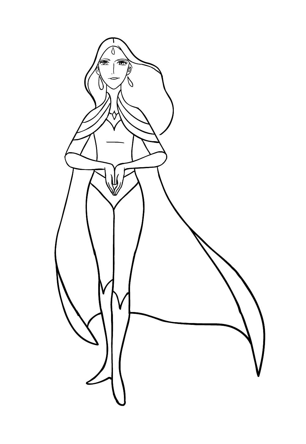 She-Ra e as Princesas do Poder para colorir