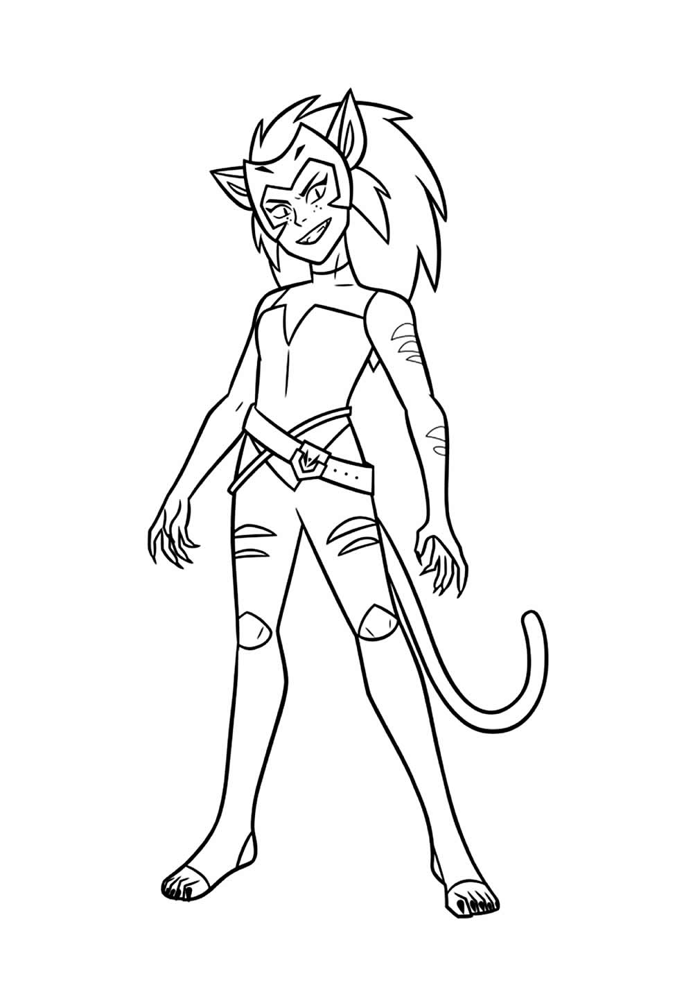 Desenho de She-Ra e as Princesas do Poder