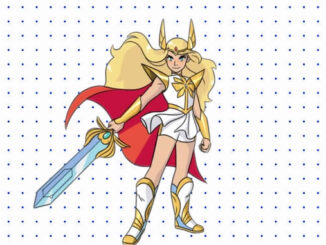 Desenhos de She-Ra e as Princesas do Poder para colorir