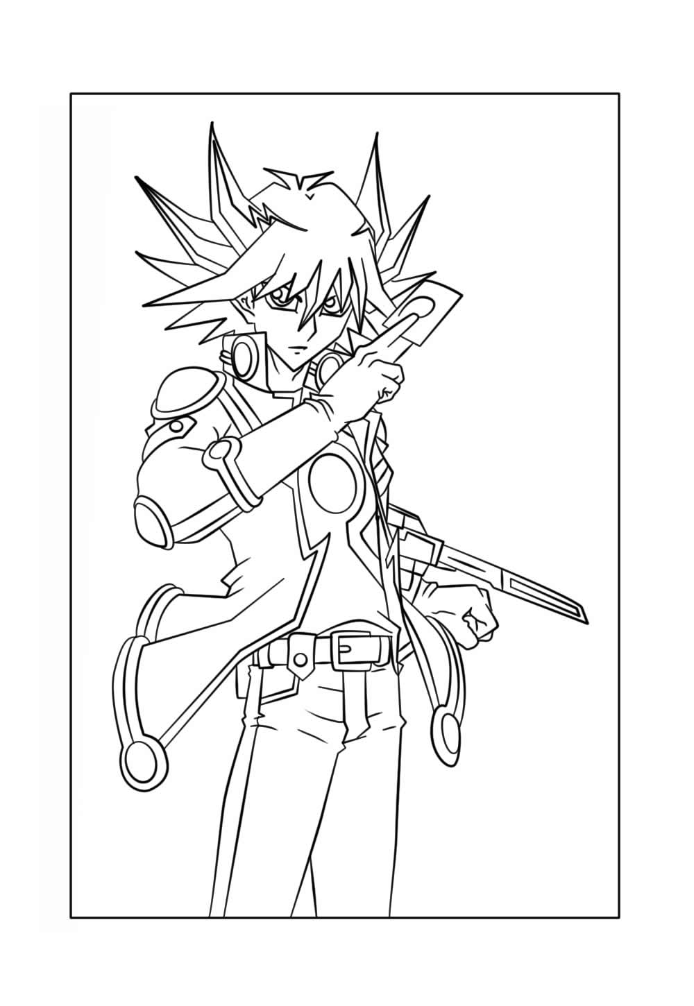 Desenho de Yu-Gi-Oh