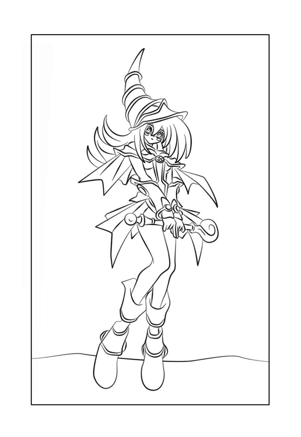 Yu-Gi-Oh para colorir