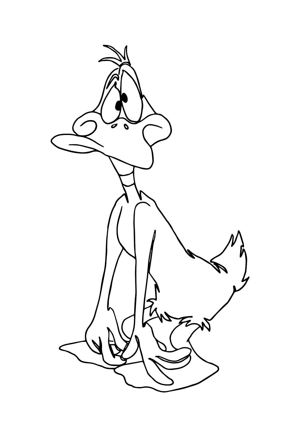 Desenhos do Patolino para colorir