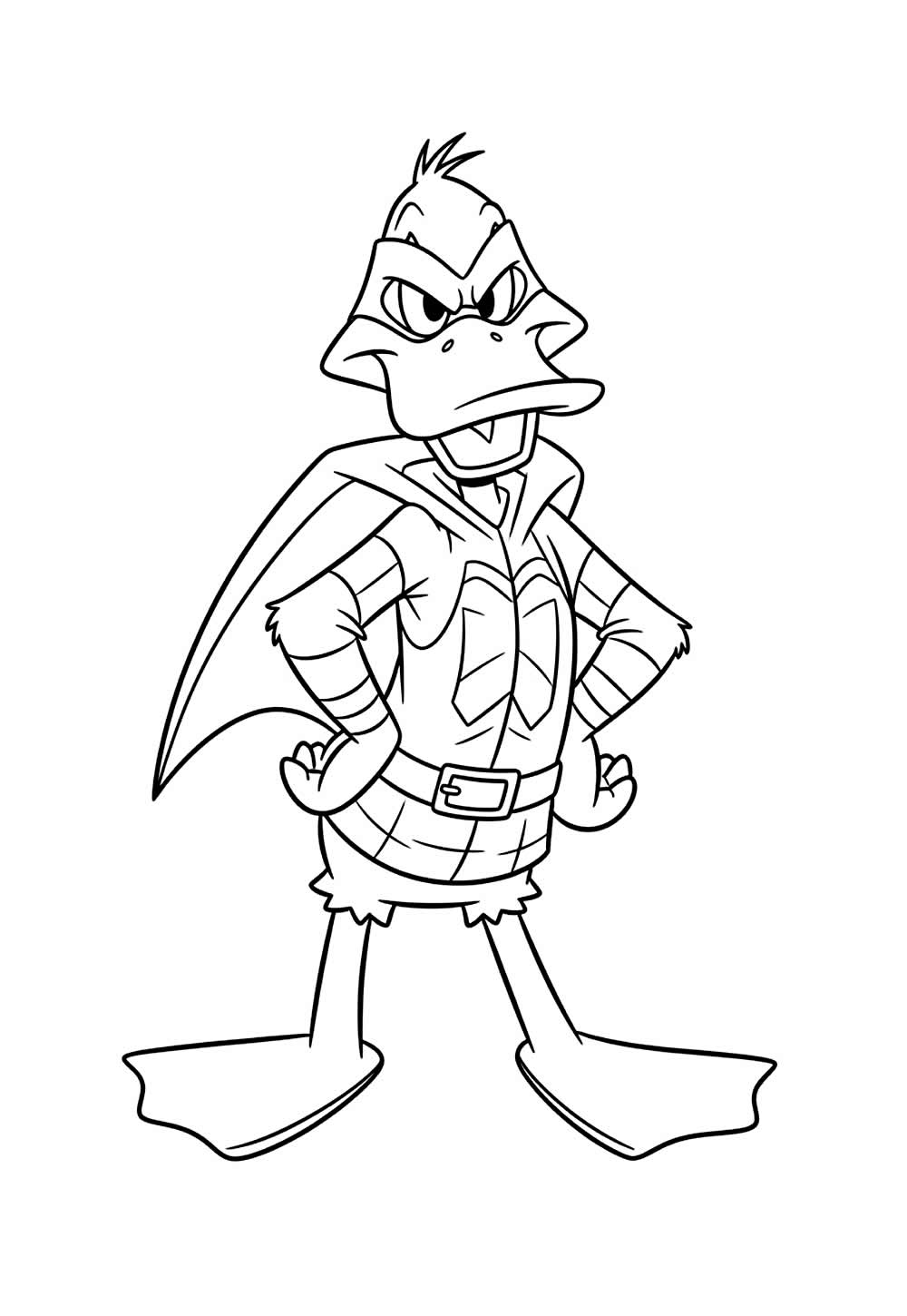 Desenho do Patolino para colorir