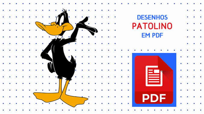 Desenhos do Patolino em PDF