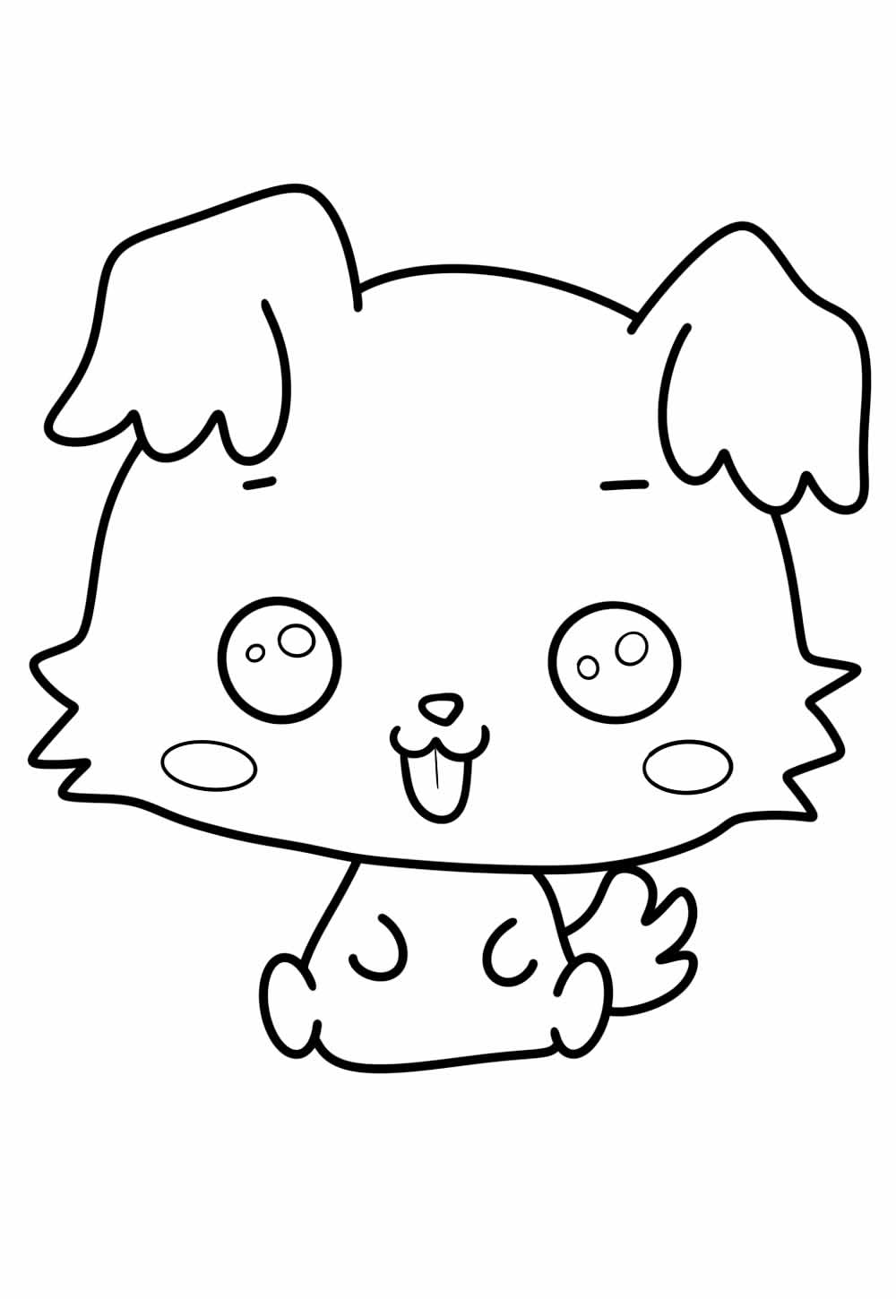 Desenho Gatinho Kawaii