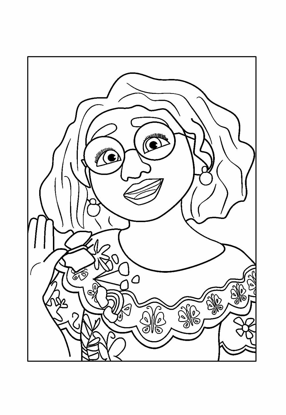 Mirabel Madrigal para colorir