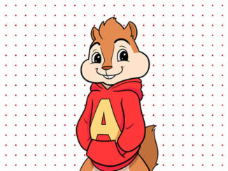 Desenhos de Alvin e os Esquilos para colorir