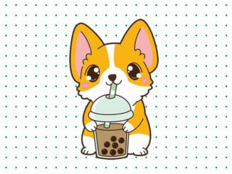 Desenhos de Ursinho Kawaii para colorir