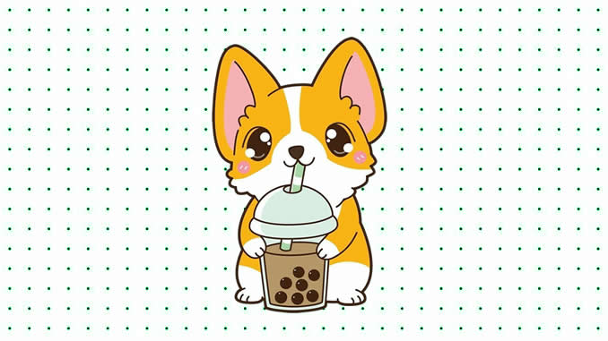 Desenhos de Ursinho Kawaii para colorir