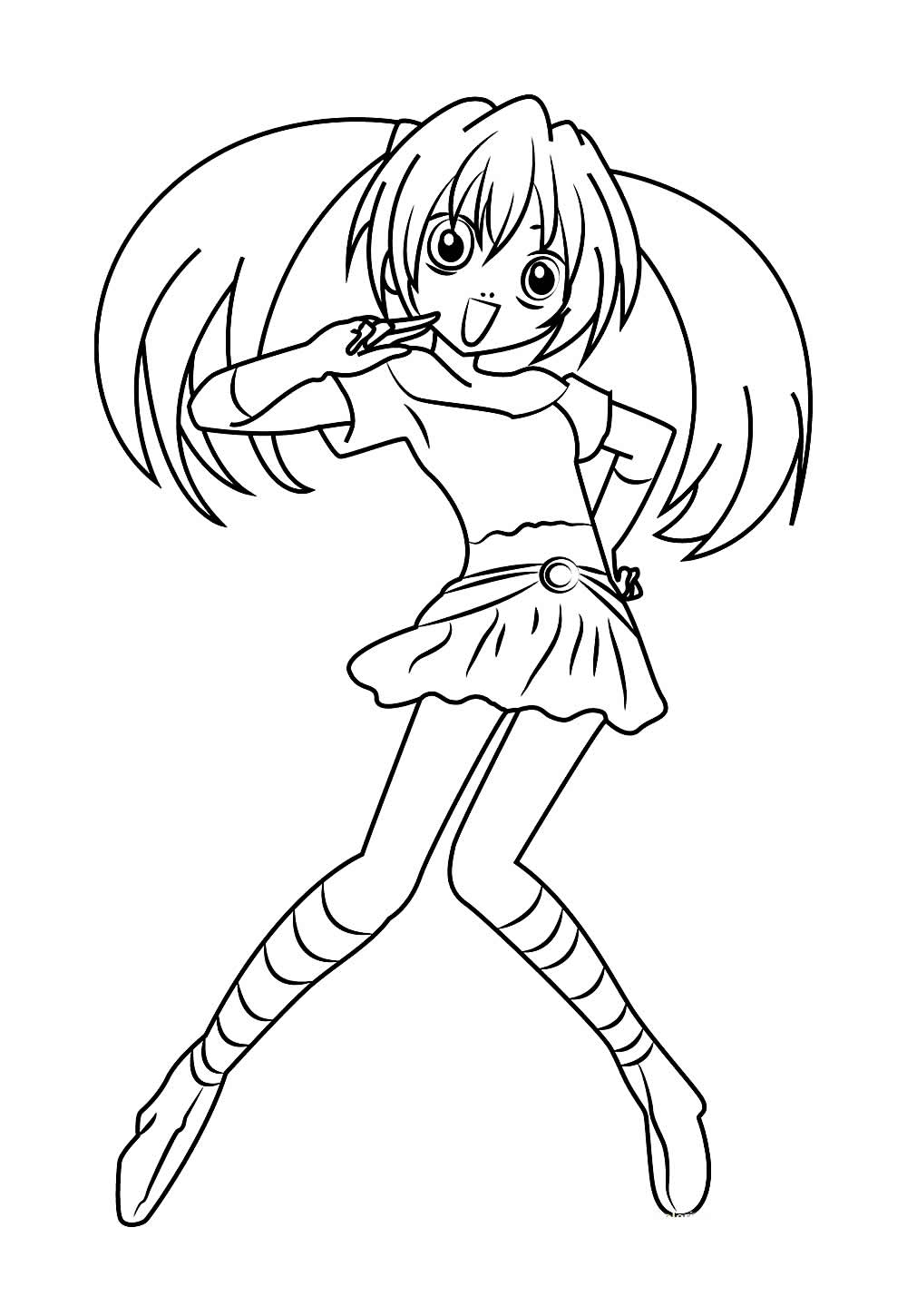 Desenho de Bakugan para colorir