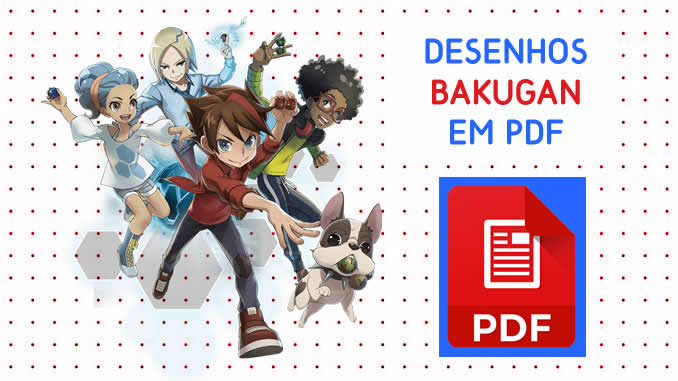 Desenhos de Bakugan em PDF