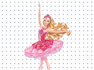 Desenhos da Barbie Bailarina para colorir