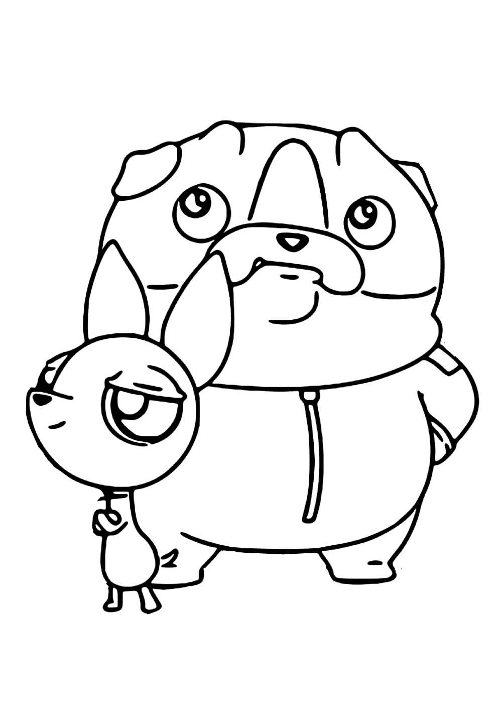 Desenhos de Farejando Novos Mundos para colorir