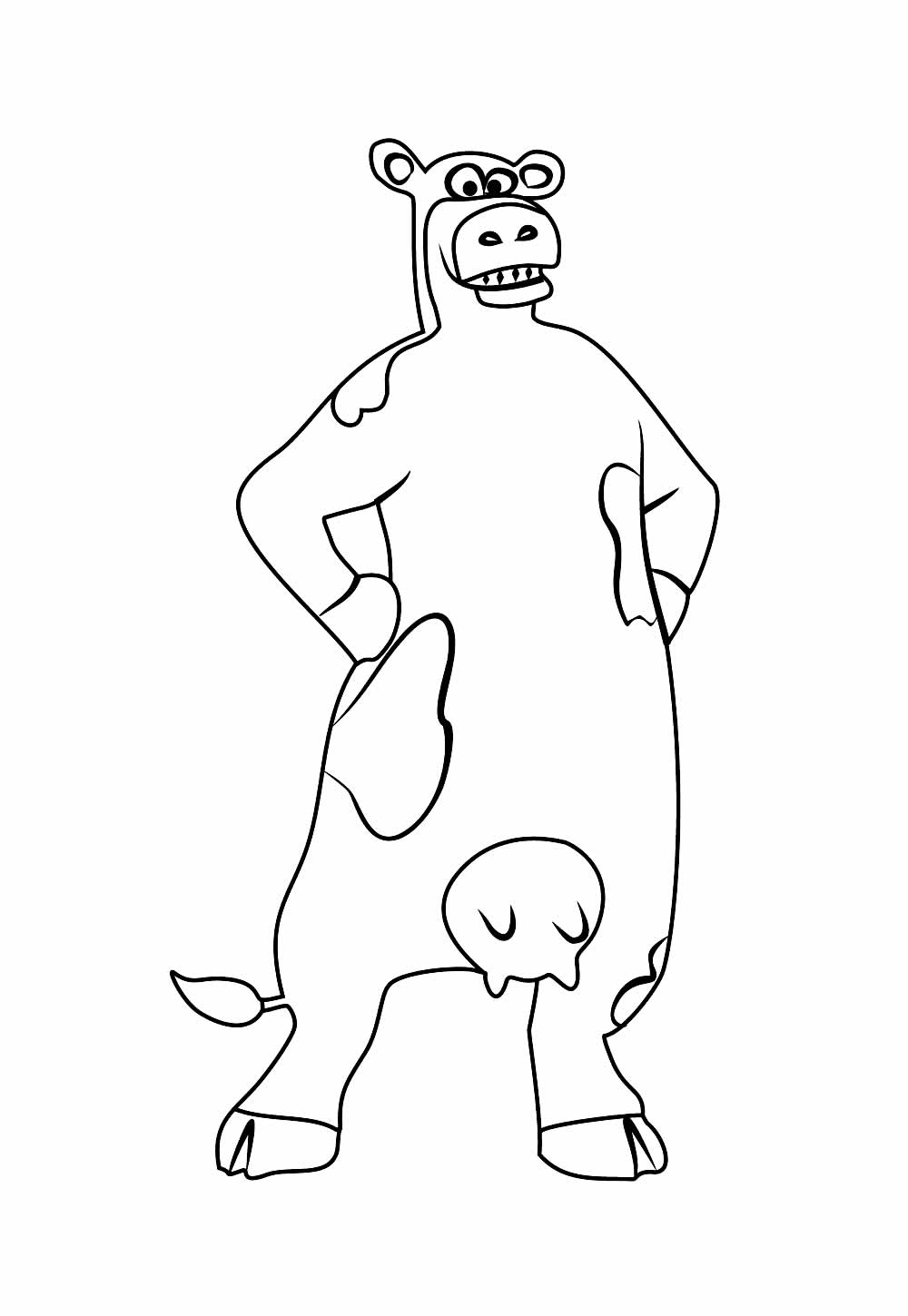 Desenho do Segredo dos Animais para colorir