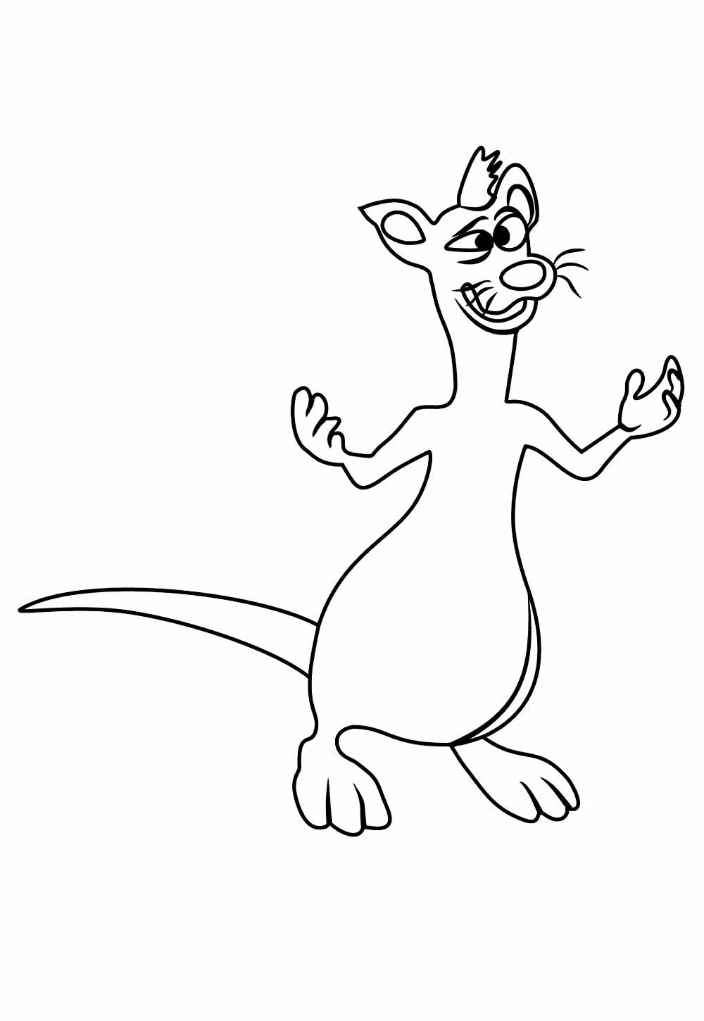 Desenho de O Segredo dos Animais para colorir - Ratinho