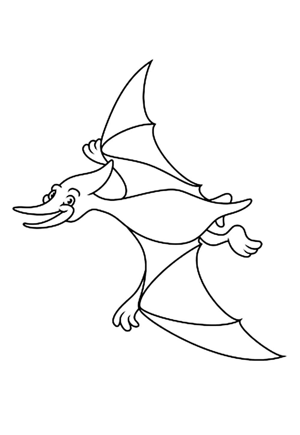 Desenho de Pterodáctilo