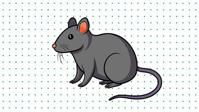 Desenhos de Rato para colorir