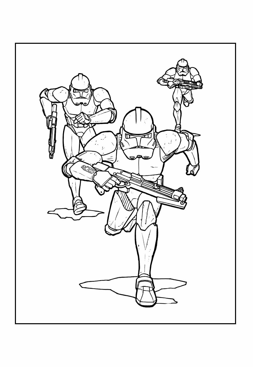 Desenho de Star Wars para imprimir