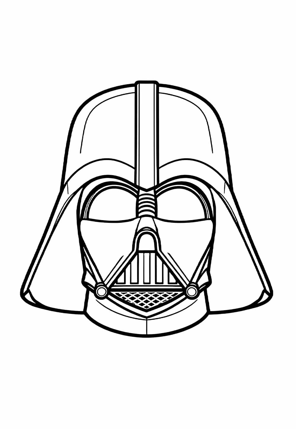 Desenho de Star Wars para colorir