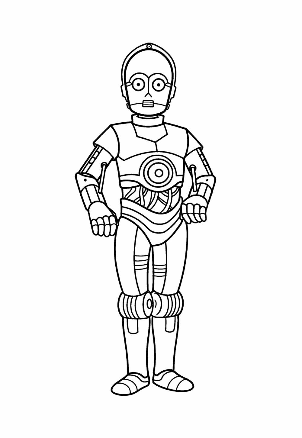 Star Wars para colorir