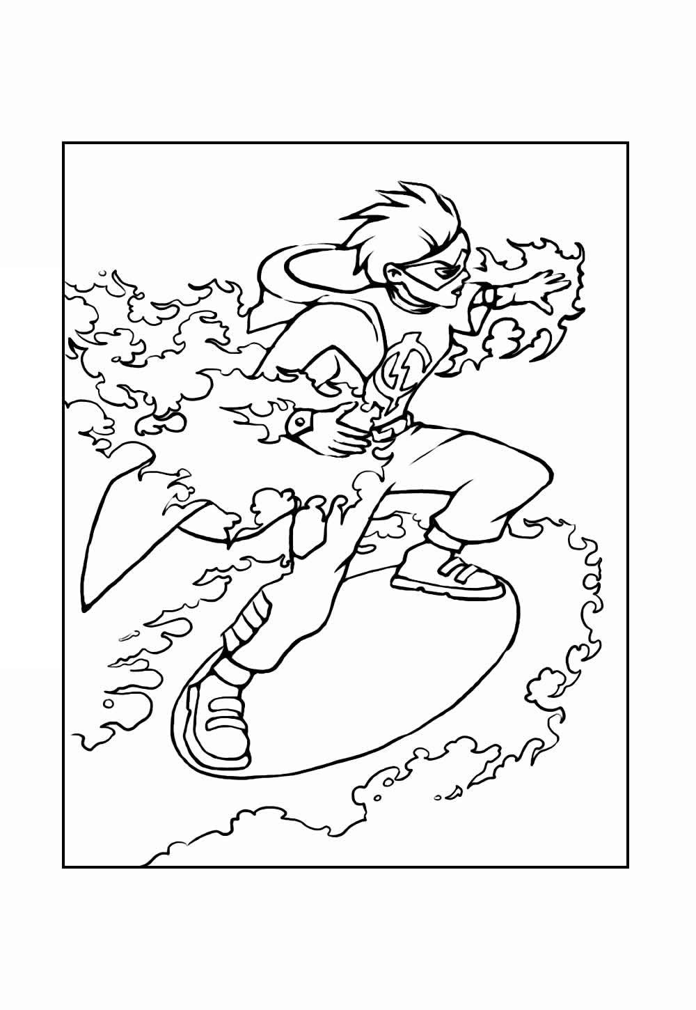 Desenho de Super Choque