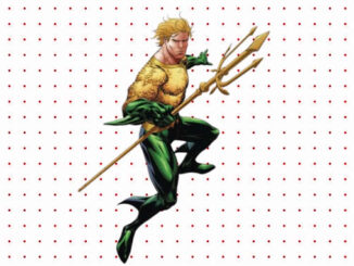 Desenhos de Aquaman para colorir
