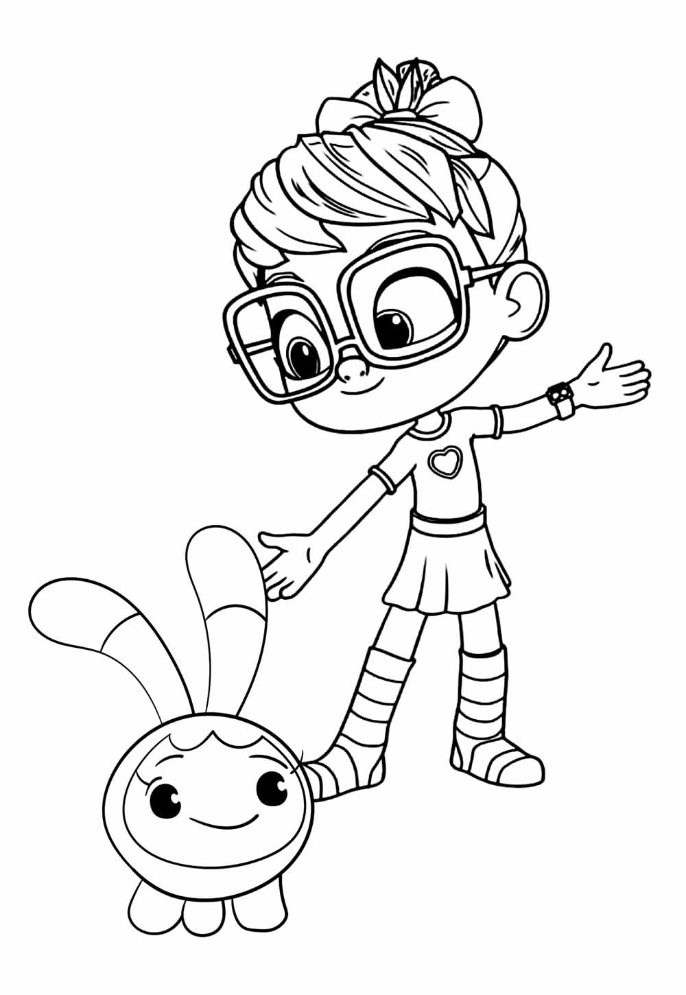 Desenho da Abby Hatcher