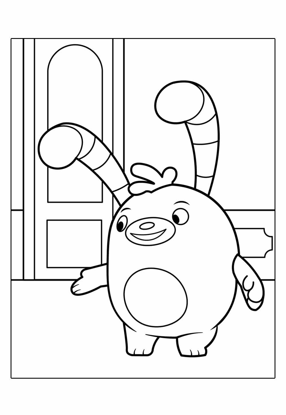 Abby Hatcher para colorir