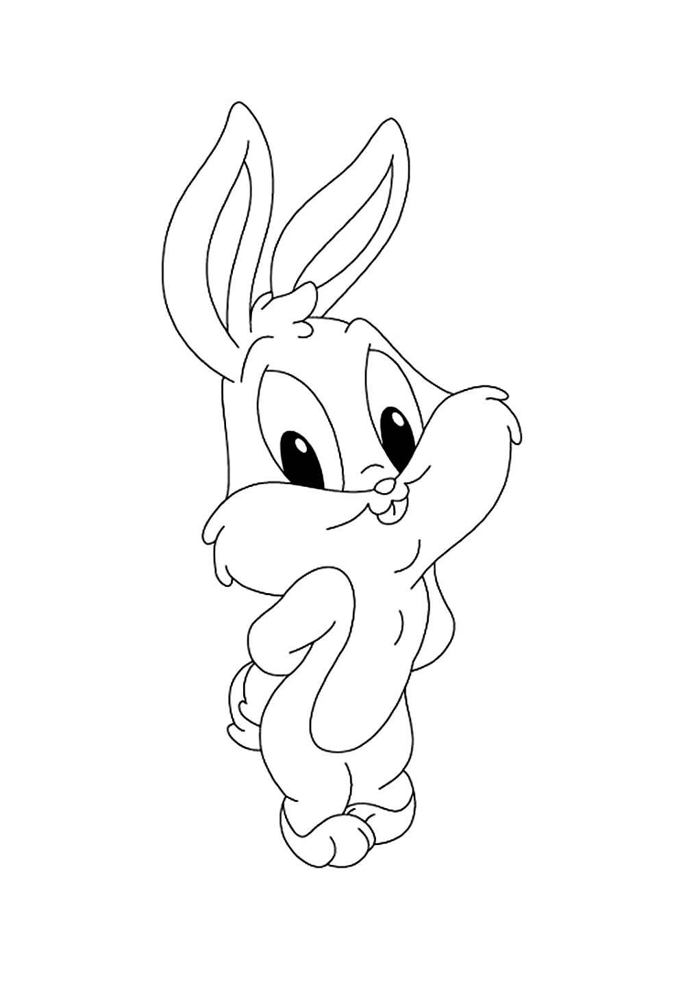 Desenho de Baby Pernalonga