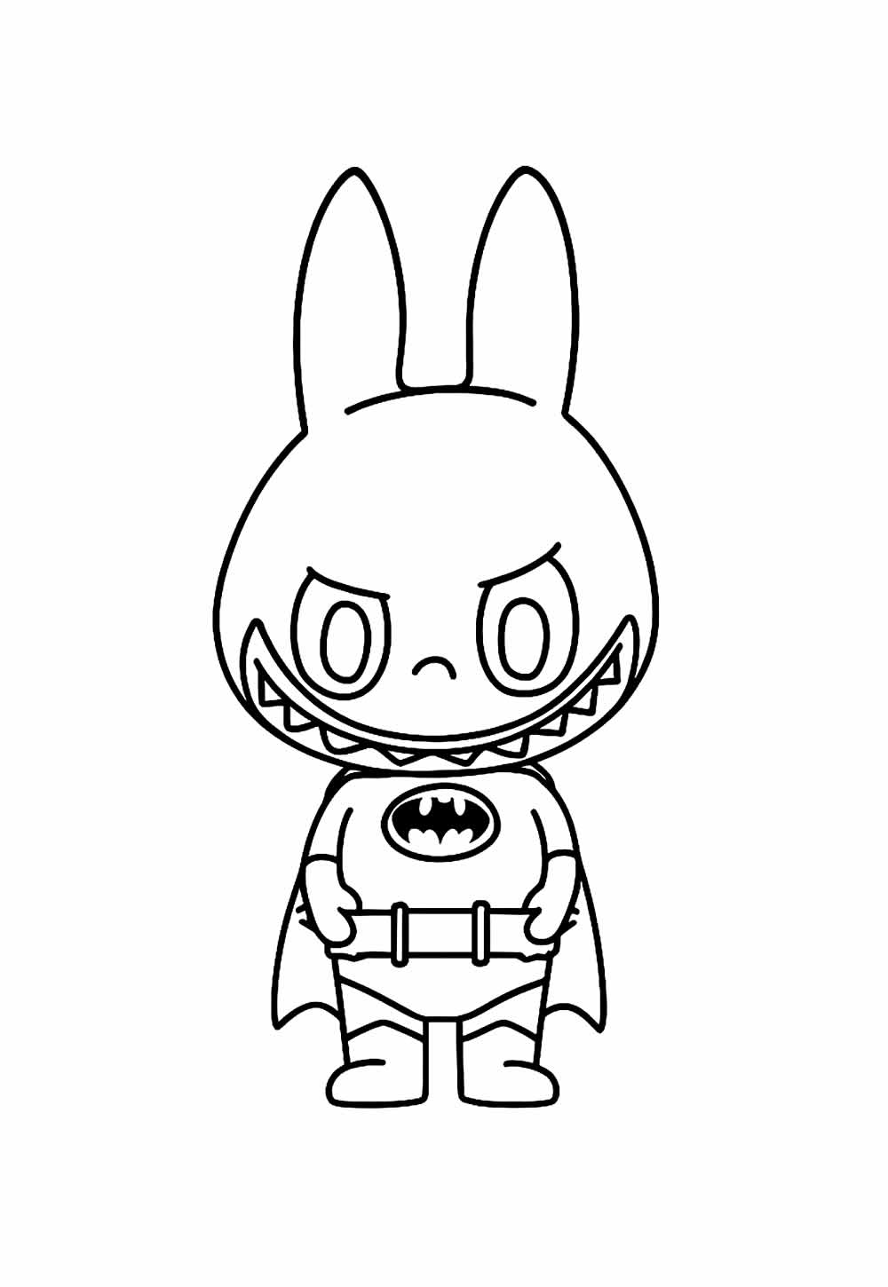 Batman Baby para colorir